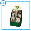 counter top brochure holder for advertising ,counter top pdq counter cardboard book display stands